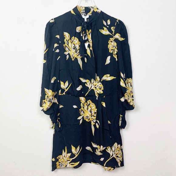 Joie Floral Printed Gyan Dress 2 - Picture 5 of 9